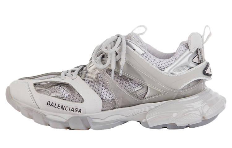 Balenciaga Track Clear Sole Daddy Shoes Grey/White