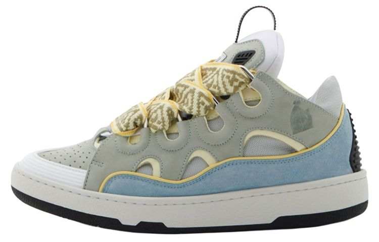 Lanvin Lanvin Curb Sneakers Blue Grey Women's