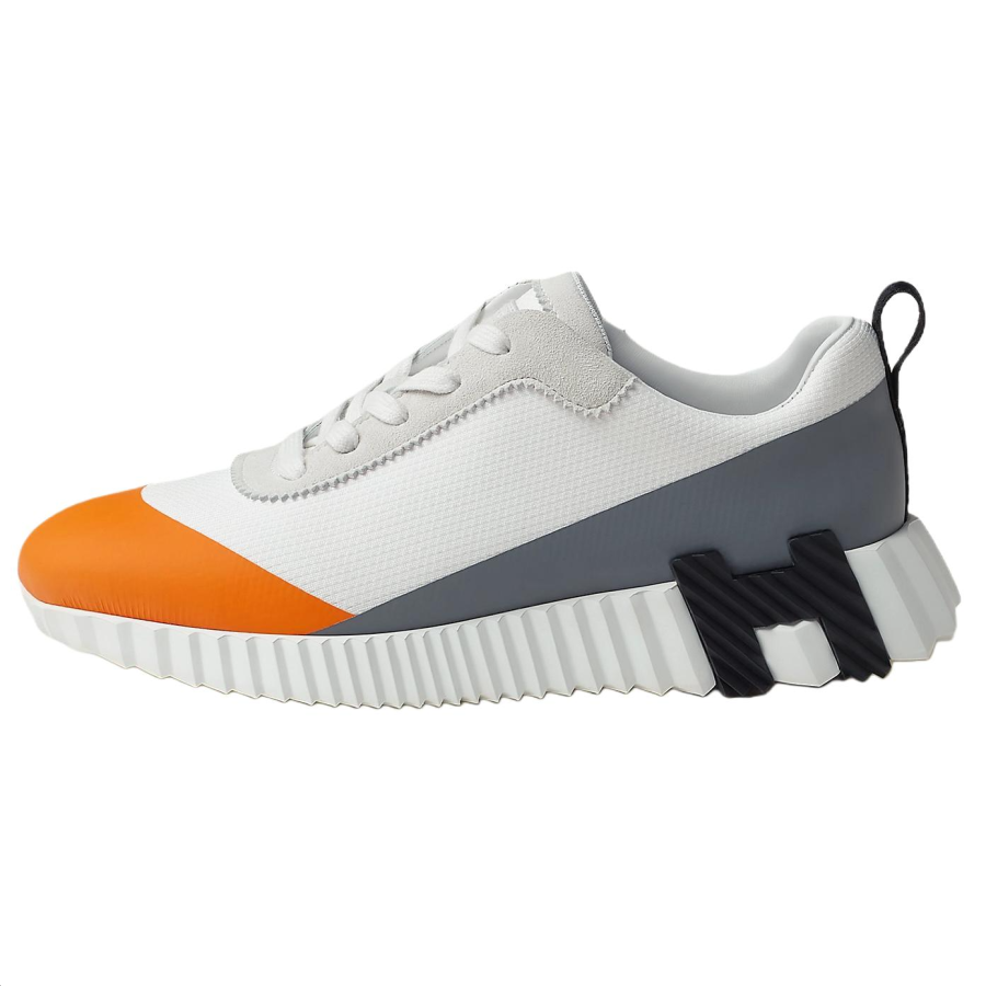 HERMES HERMES Bouncing Low top Casual Shoes Women's White