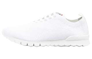 KITON Embossed-logo Low-top Sneakers