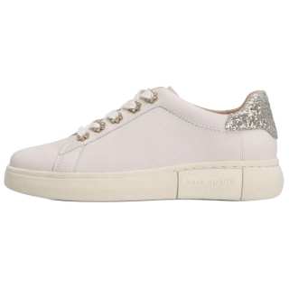 Kate Spade Lift Starlet Calfskin Low top Skateboard Shoes Women's Beige