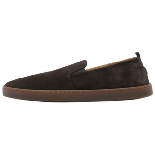 Henderson Baracco Calfskin Casual Shoes Men's Coffee