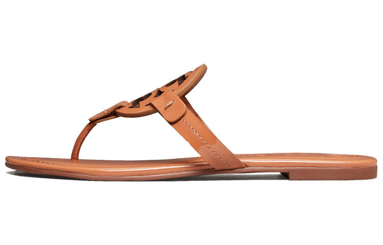 TORY BURCH Miller Sandals Tan Patent Women's