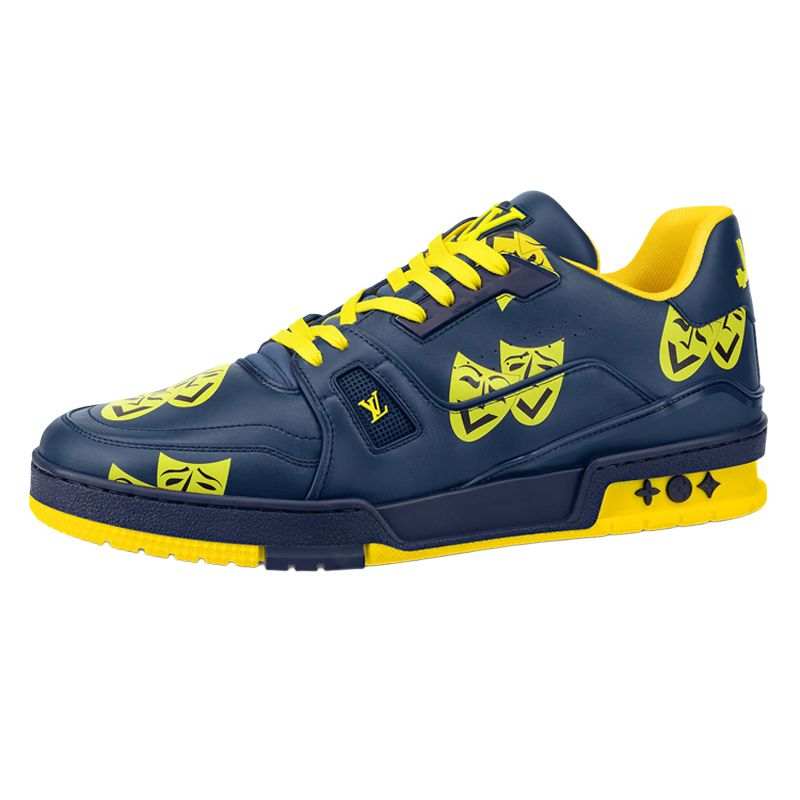 LOUIS VUITTON LOUIS VUITTON Trainer Navy Yellow