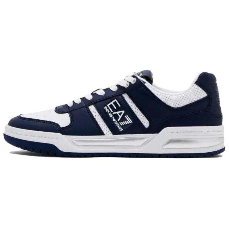 EMPORIO ARMANI EA7 Low top Skateboard Shoes Unisex Blue