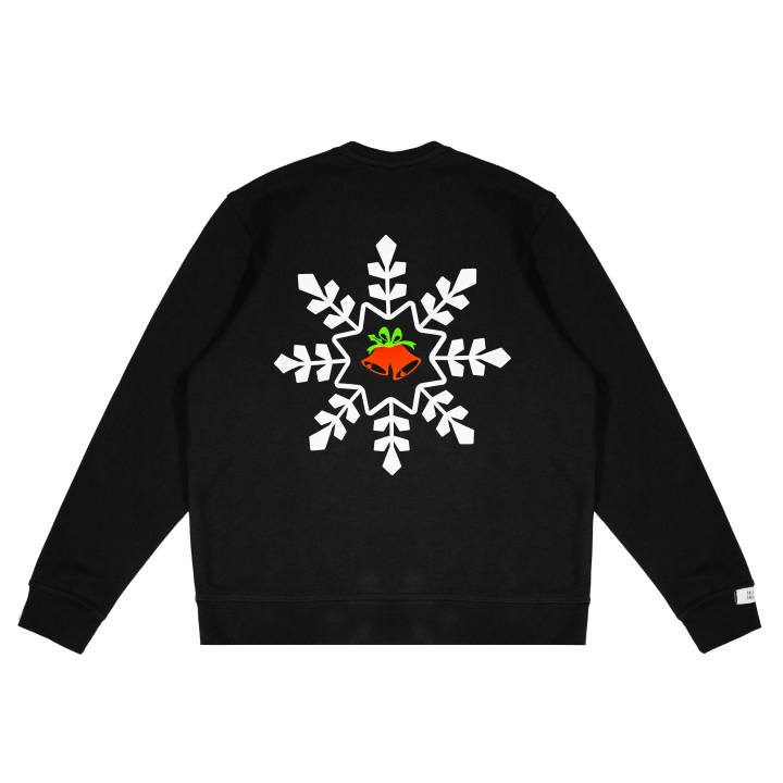 Adidas Adidas LABEL Sweatshirts Unisex Black Crew Neck Moderate Regular