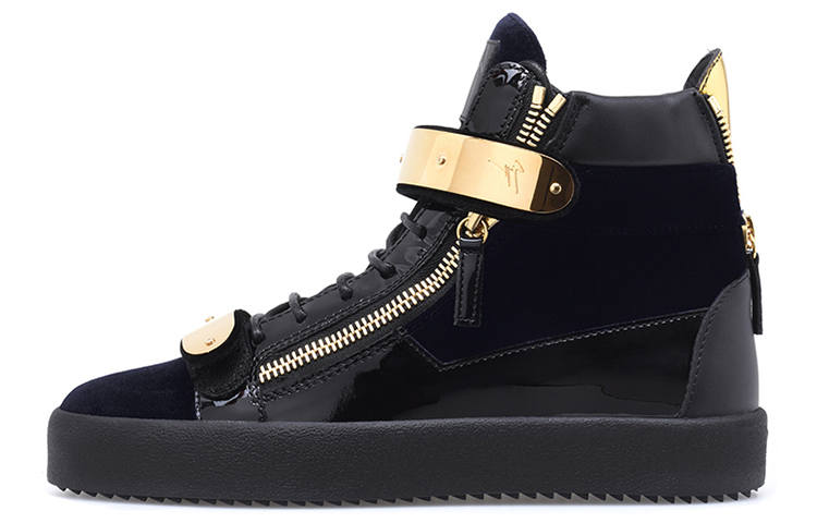 Giuseppe Zanotti Giuseppe Zanotti/GZ High top Skateboard Shoes Men's Black