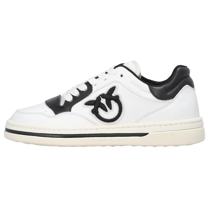 PINKO PINKO Leather Low top Skateboard Shoes Women's White