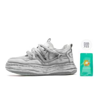 RELAXURSELF Slip Resistant, Abrasion Resistant, Breathable, Height Increasing Low top Skateboard Shoes Unisex