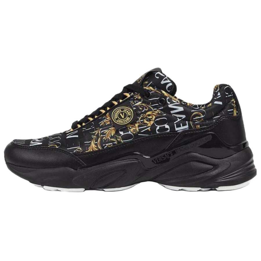 VERSACE JEANS COUTURE Low top Casual Shoes Men's Black