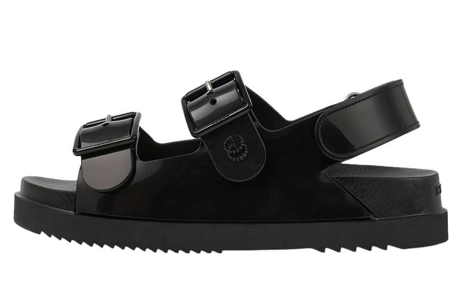 Gucci Wmns Mini Double G Sandal 'Black' Women's