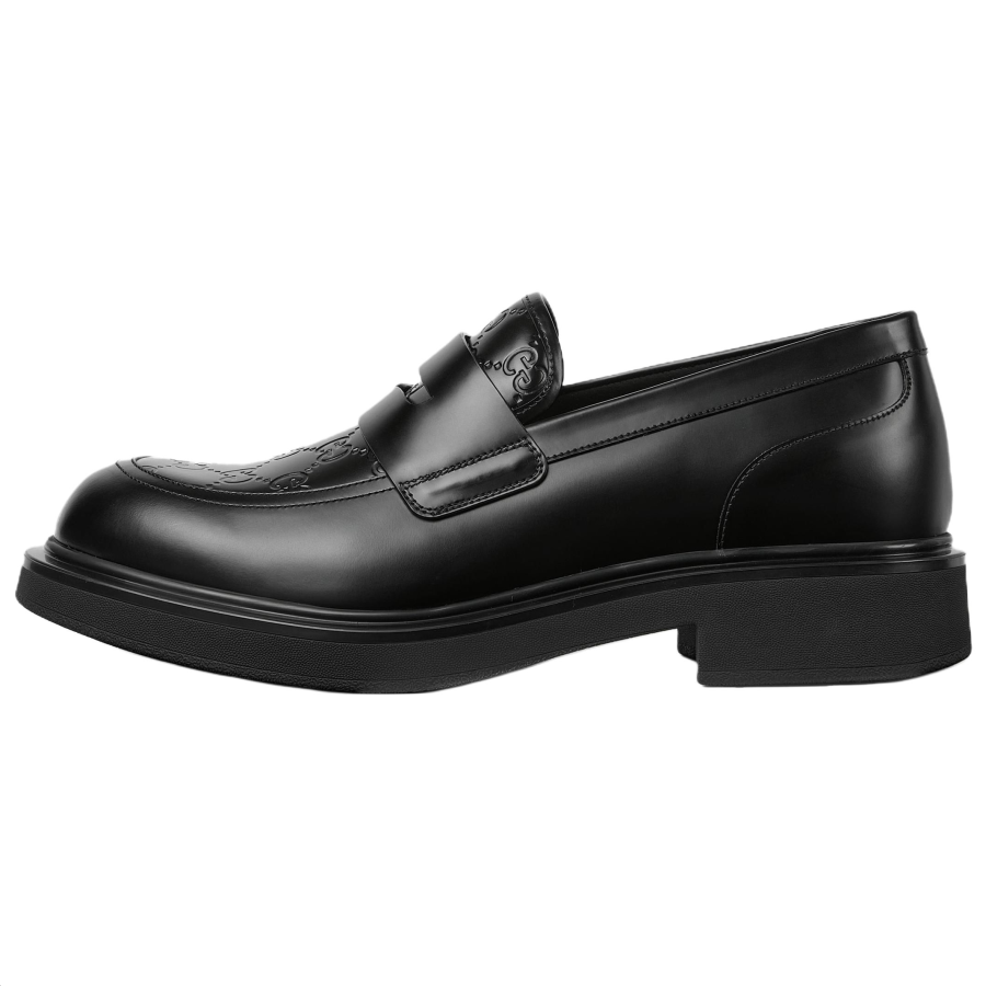 GUCCI GG Casual Shoes 2cm Men's Black