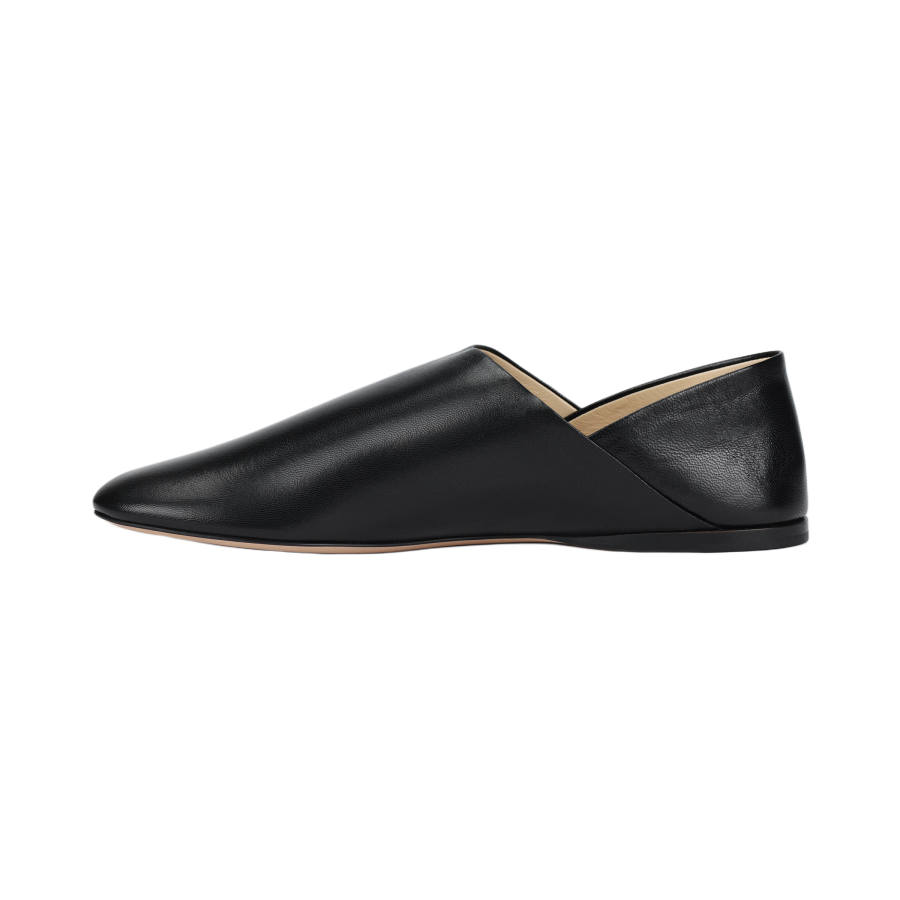 LOEWE LOEWE Round-toe Ballerina Shoes