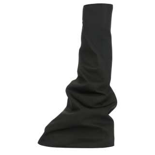 Rick Owens DRKSHDW Minimalist Fashion Knee high Boots Men's Black