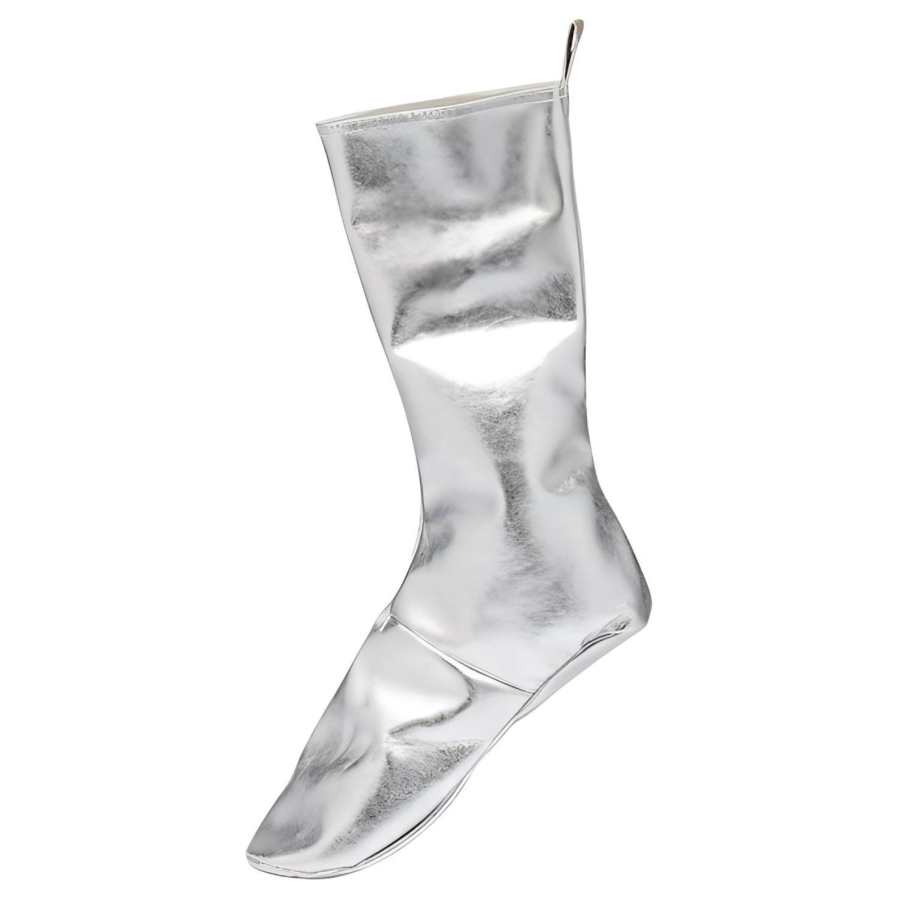 YUME YUME Leather Ankle Boots Women's Silver