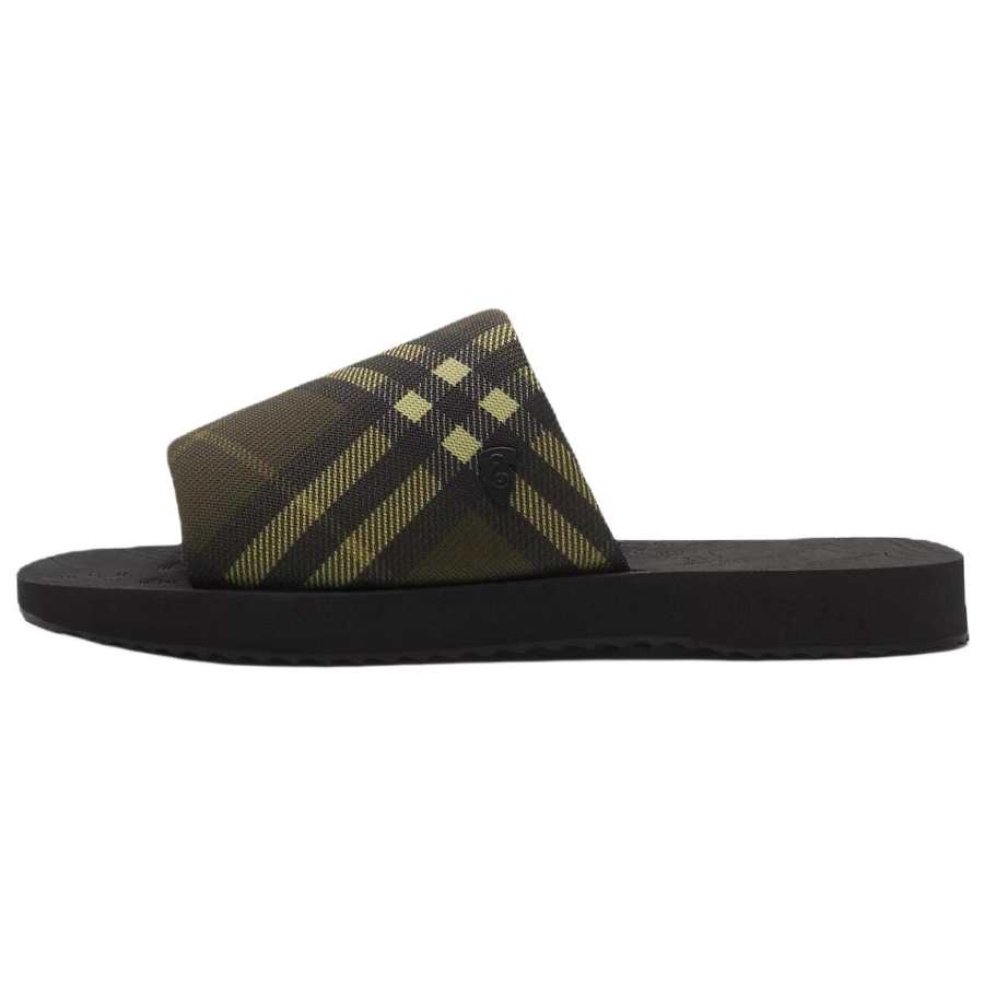 Burberry Slide Slippers Men's Green