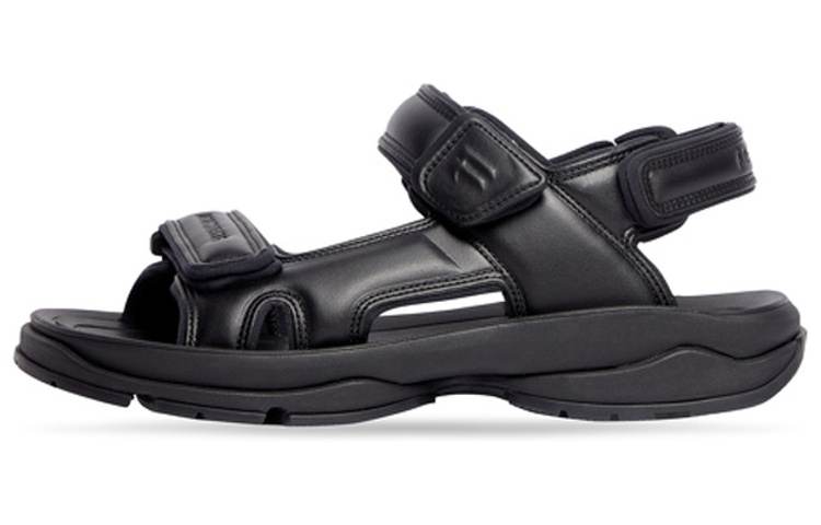 Balenciaga Tourist Sandals 'Black' Women's