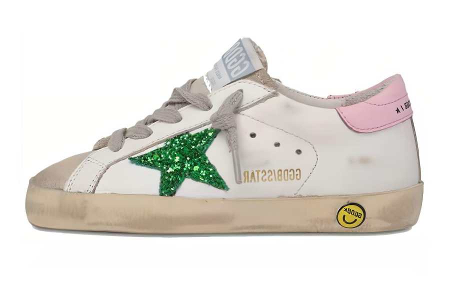 Golden Goose Super Star Low top Kids' Skateboarding Shoes White Kids'