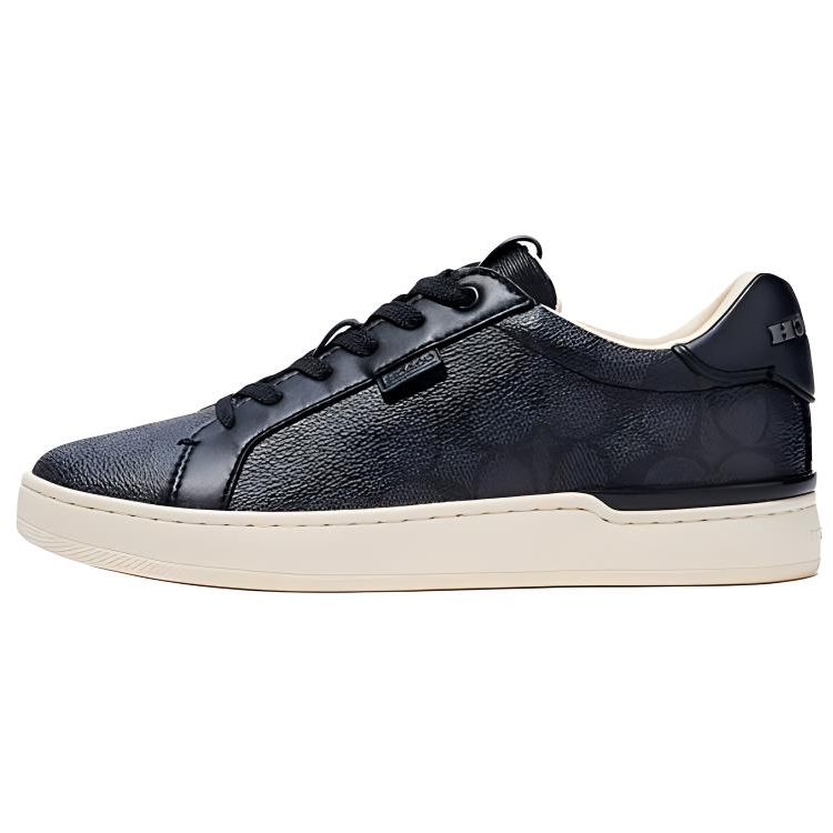 COACH COACH Lowline Low top Skateboard Shoes Men's Black
