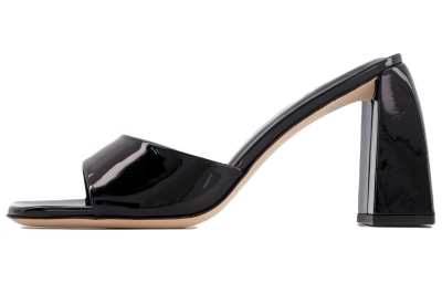 By Far patent leather sandals Women's