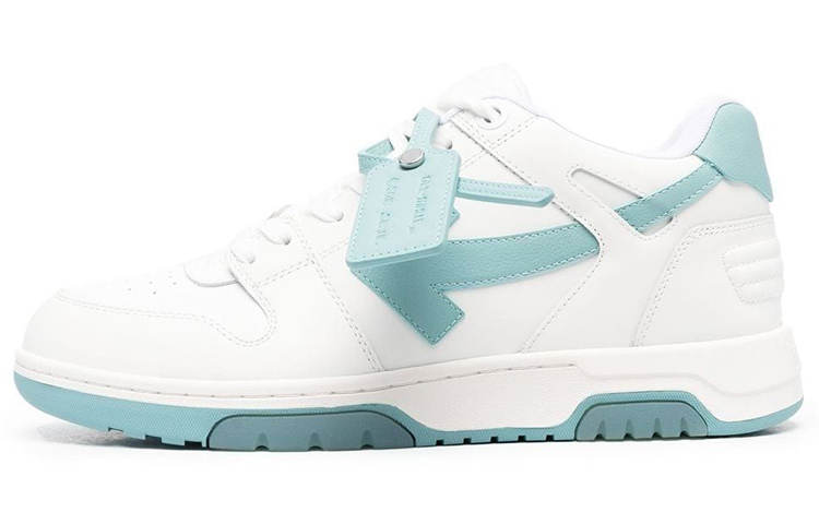 OFF-WHITE OFF WHITE Out Of Office Ooo Low Tops White Celadon