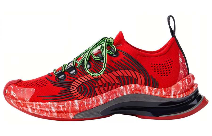 Gucci Wmns Run Sneaker 'Red' Women's