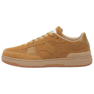 Maison Kitsune Chiru Trainers Cow Leather Low top Skateboard Shoes Women's Brown