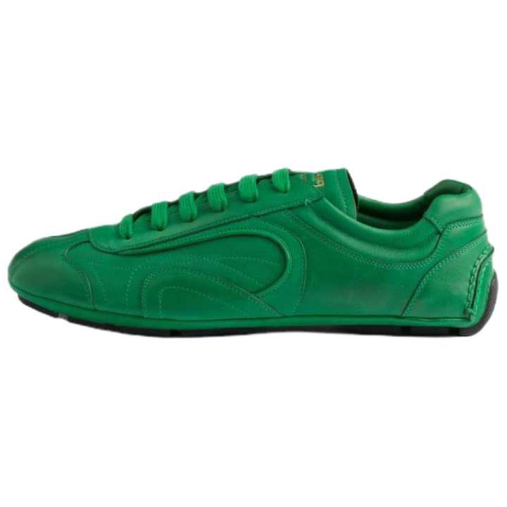 PRADA PRADA Re Edition 2005 Montecarlo Leather Low top Casual Shoes Men's Green