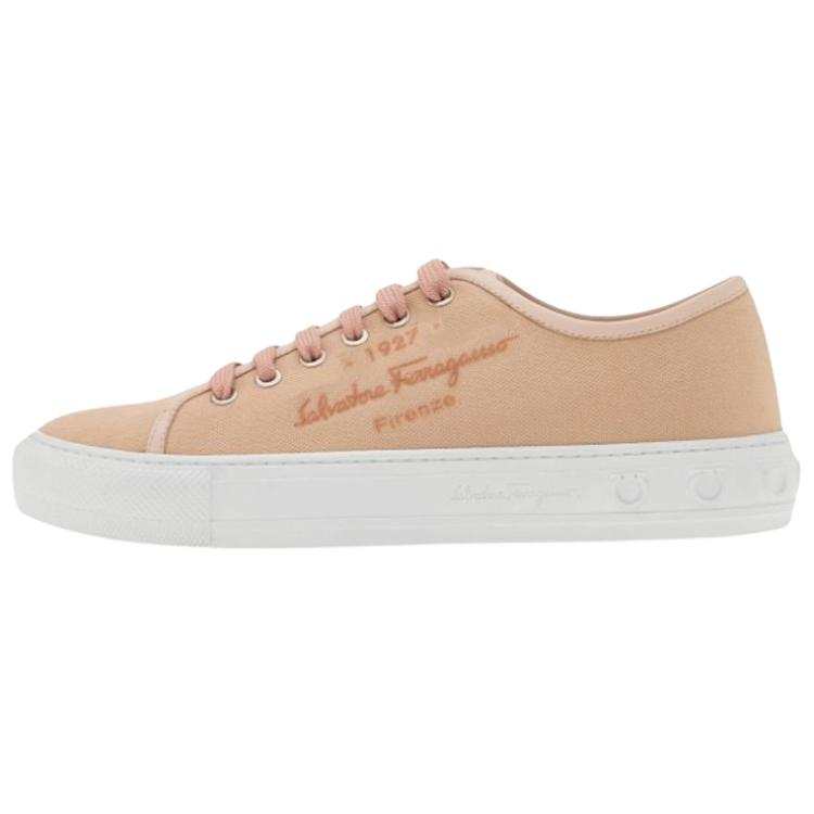 Ferragamo FERRAGAMO Logo-embossed Low-top Sneakers