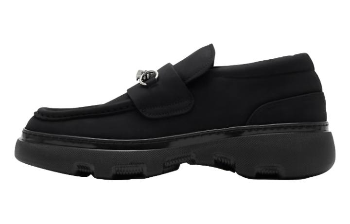 Burberry Burberry Barbed-wire Detail Nubuck Loafers