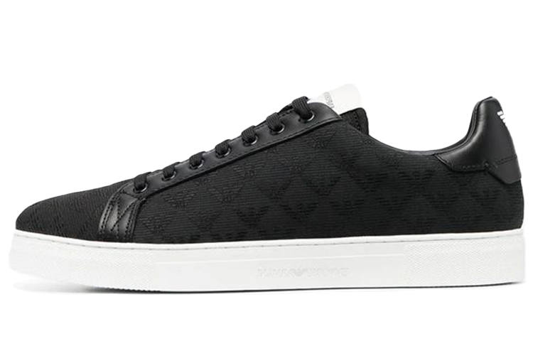 EMPORIO ARMANI Logo Printed Lace Up Sneakers