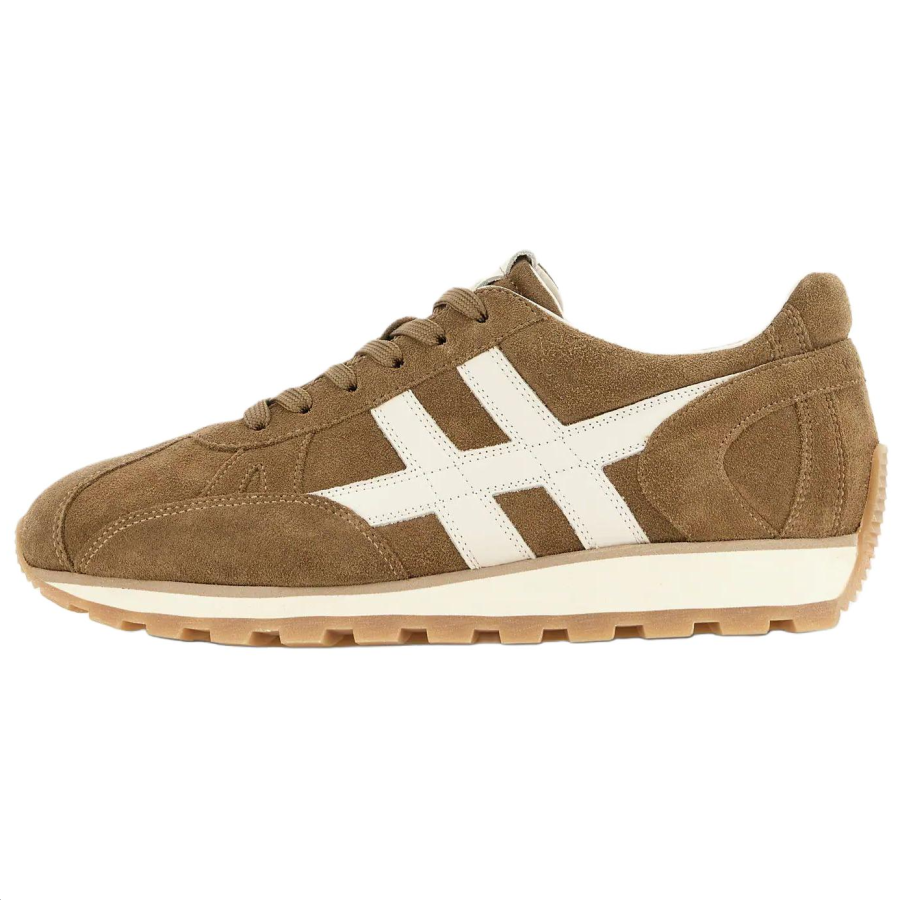 HOGAN 86er Suede Low top Casual Shoes 4CM Men's Gold