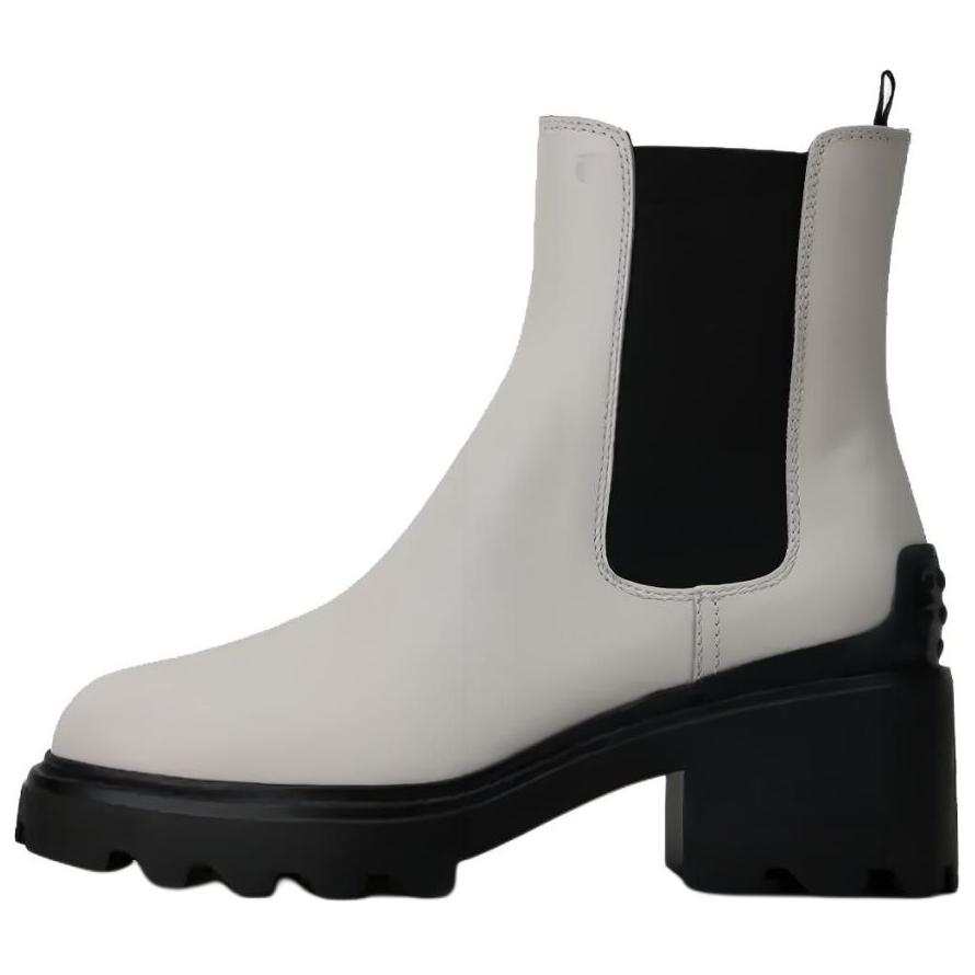 TOD'S Round Toe Ankle Boots Women's