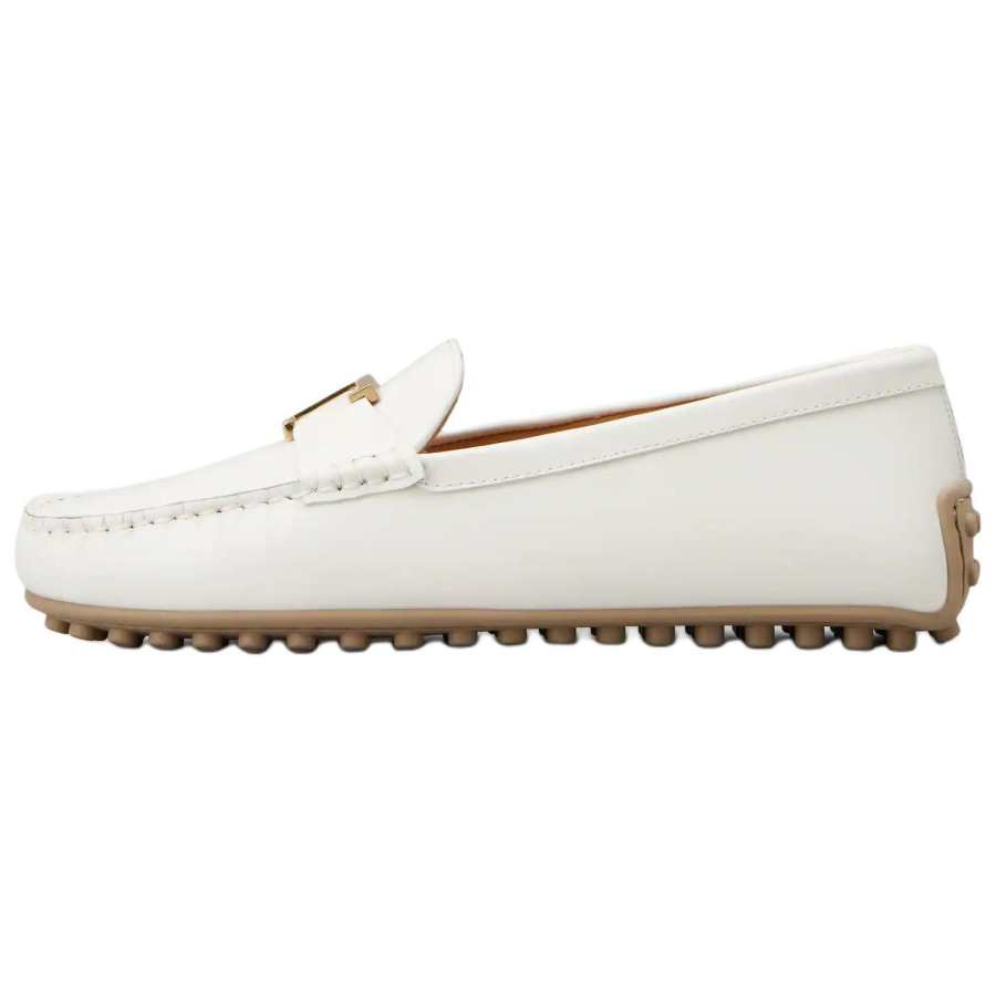 TOD'S City Gommino Loafers Women's White