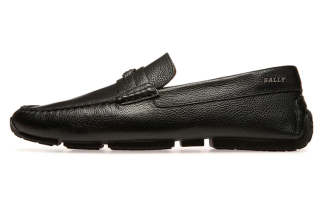 BALLY Logo-plaque Detail Loafers