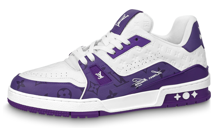 LOUIS VUITTON Louis Vuitton Trainer Low '#54 Mini Monogram - Violet'