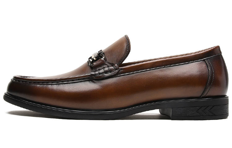 S.T.Dupont S. T.DUPONT Dress Shoes Men's Yellow Brown