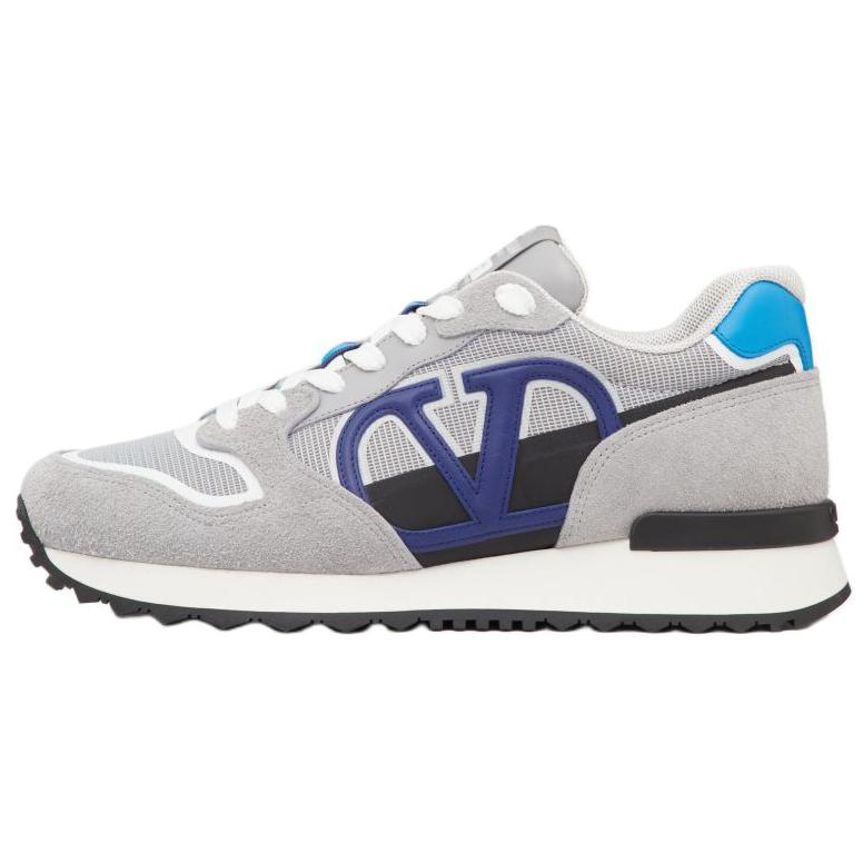 Valentino Vlogo Low top Sports Casual Shoes Men's Blue Gray