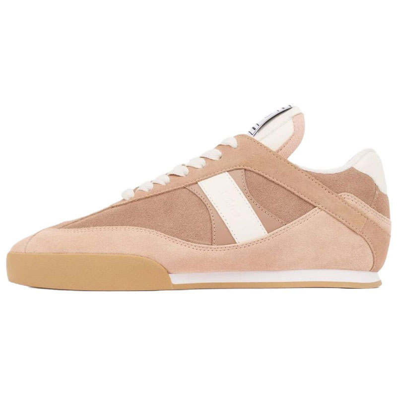 Chloé Chloe Kick Cow Leather Low top Casual Shoes Women's Beige