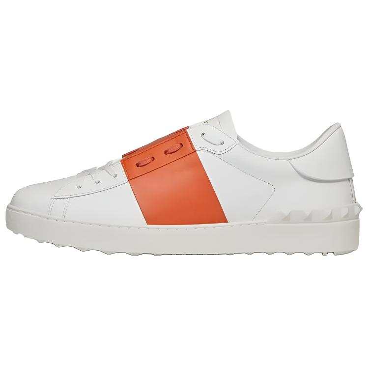 Valentino Valentino Open Low Top Orange White