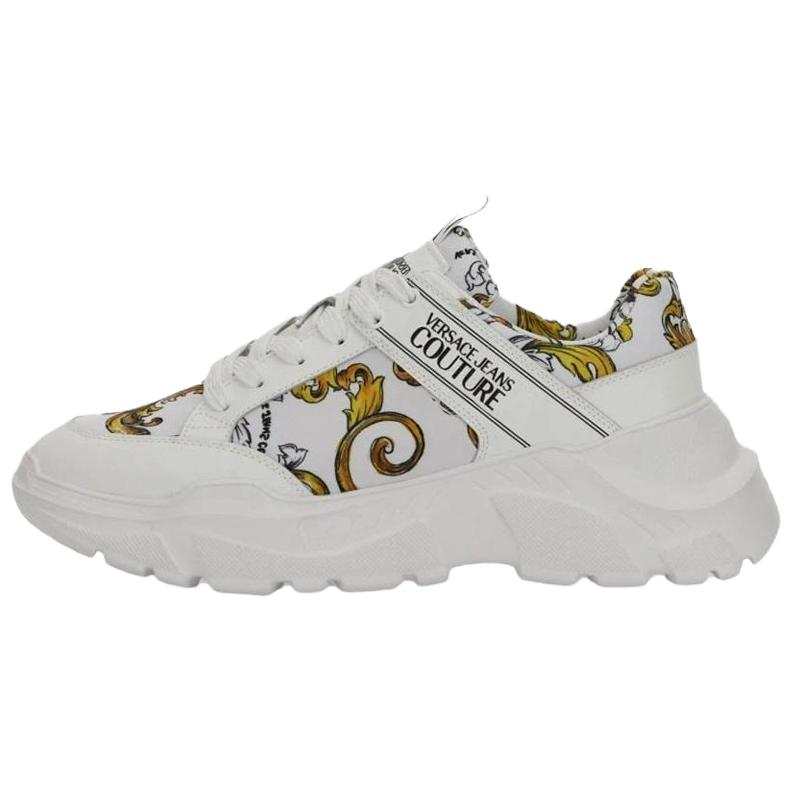 VERSACE JEANS COUTURE Low top Casual Shoes Men's White