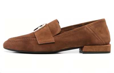 Furla Logo-plaque Detail Loafers