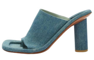 Ambush Cushion denim-lined sandals Women's