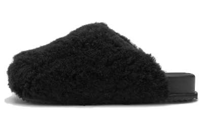 YUME YUME Rubber Sole Closed Toe Slippers Unisex Black
