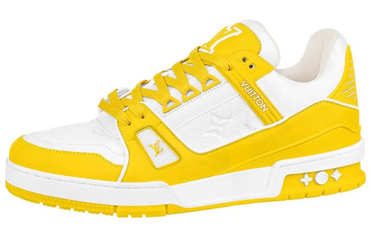 LOUIS VUITTON LOUIS VUITTON Lv Trainer 'White Yellow'
