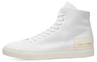 COMMON PROJECTS Comfortable High top Skateboard Shoes Men's White