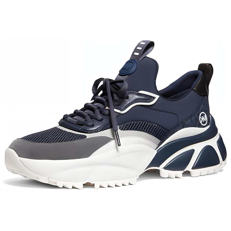 MICHAEL KORS Darius Low top Casual Shoes Men's Blue Gray