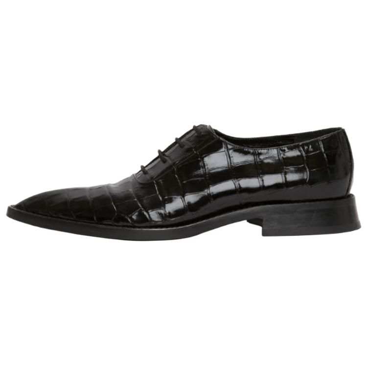 Victoria Beckham Croc-effect Leather Loafers Women's