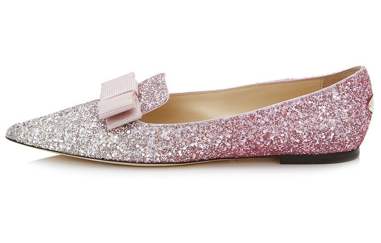 Jimmy Choo Gala Women's Casual Shoes Women's Silver Pink Gradient