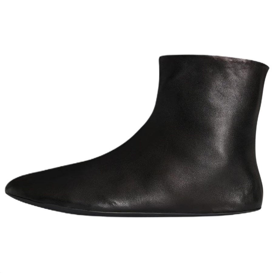 The Row Stella Round Toe Ankle Boots Women's